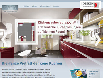 Verlinkung zur Website xeno-kuechen.de
